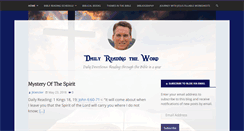 Desktop Screenshot of dailyreadingtheword.com